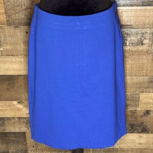 Philosophy Republic Clothing Women's Royal Blue Aline Pencil Skirt 12 AB 524